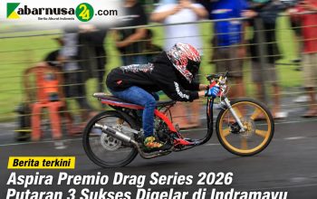 Aspira Premio Drag Series 2026 Putaran 3 Sukses Digelar di Indramayu.
