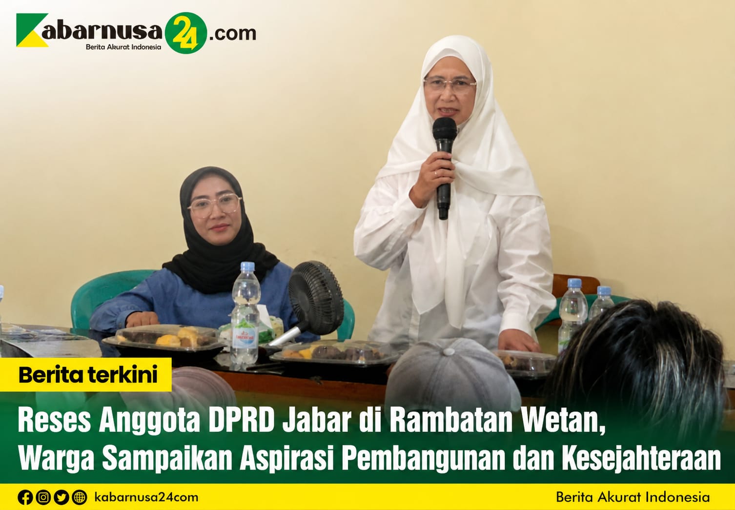 Reses Anggota DPRD Jabar di Rambatan Wetan, Warga Sampaikan Aspirasi Pembangunan dan Kesejahteraan