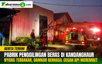 Pabrik Penggilingan Beras di Kandanghaur Nyaris Terbakar, Damkar Berhasil Cegah Api Merembet Pabrik Penggilingan Beras di Kandanghaur Nyaris Terbakar, Damkar Berhasil Cegah Api Merembet