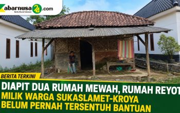 Diapit Dua Rumah Mewah, Rumah Reyot Milik Warga Sukaslamet-Kroya Belum Pernah Tersentuh Bantuan Diapit Dua Rumah Mewah, Rumah Reyot Milik Warga Sukaslamet-Kroya Belum Pernah Tersentuh Bantuan