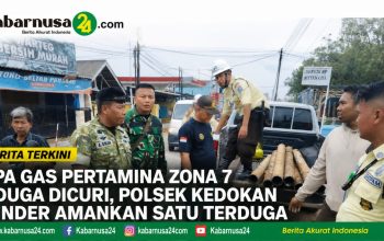 Pipa Gas Pertamina Zona 7 Diduga Dicuri, Polsek Kedokan Bunder Amankan Satu Terduga
