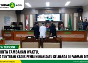 JPU Minta Tambahan Waktu, Sidang Tuntutan Kasus Pembunuhan Satu Keluarga di Paoman Ditunda