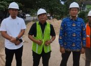 Saat Meninjau Pembangunan Jalan, Rahmansyah Sibarani Sampaikan Rasa Terima Kasih kepada Gubernur Sumut