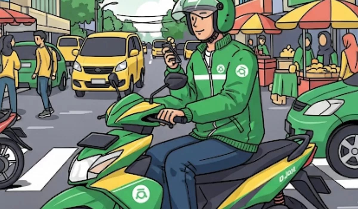 Semua Layanan Orderan Tidak Normal, Driver Ojol : Aplikator Itu Otak Jahat Matikan Rezeki Orang Banyak