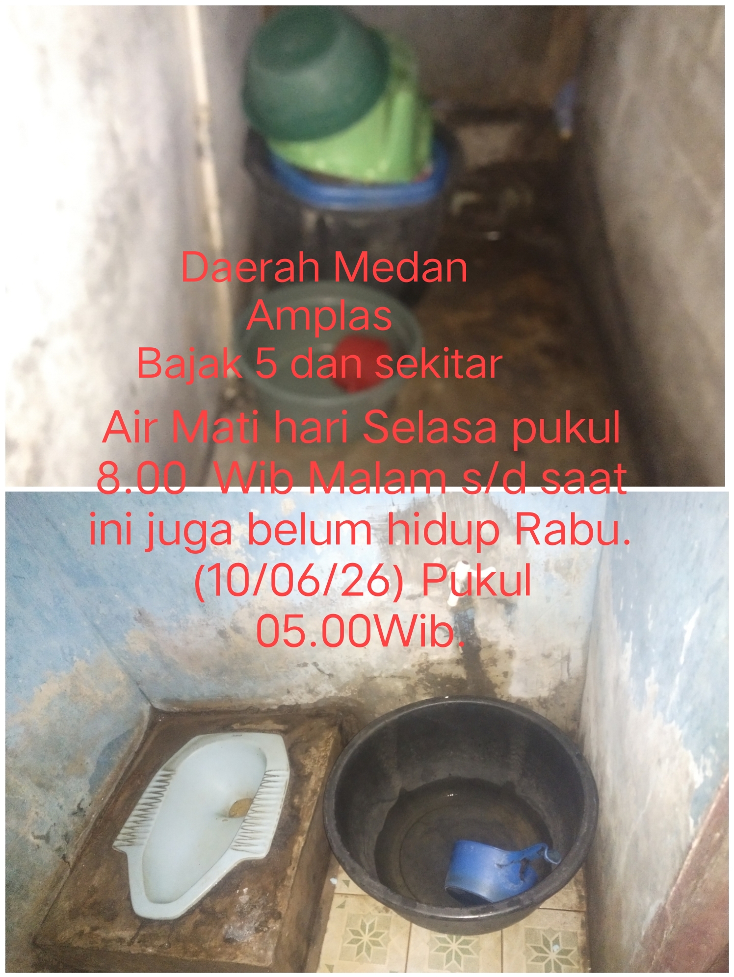 PDAM Tirtanadi Medan Gagal Penuhi Hak Dasar, Warga Sumut Terdampak Krisis Air Layak Dapat Kompensasi