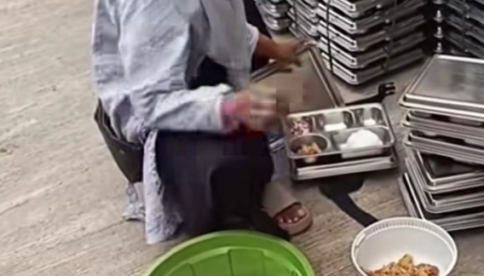 Mubazir !! Beredar Video Diduga Menu MBG di Sawangan Kota Depok Tidak Habis Dimakan Siswa