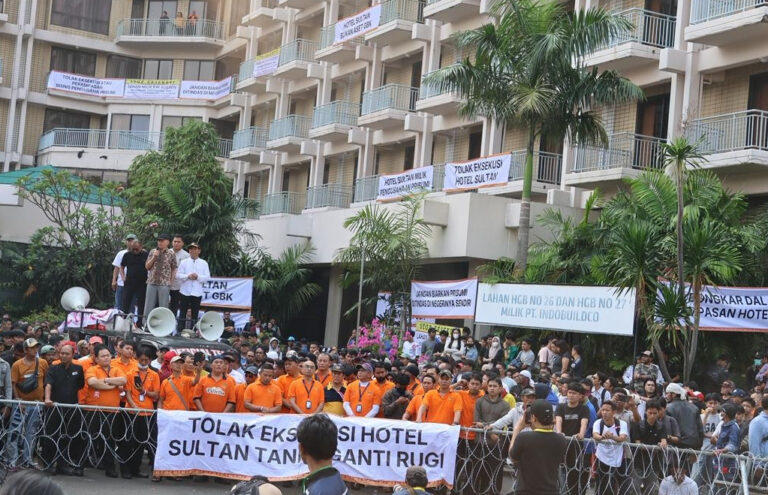 Sempat Ricuh, Polda Metro Jaya Amankan 119 Diduga Pelaku Perusuh Saat Eksekusi Eks Hotel Sultan Jakarta