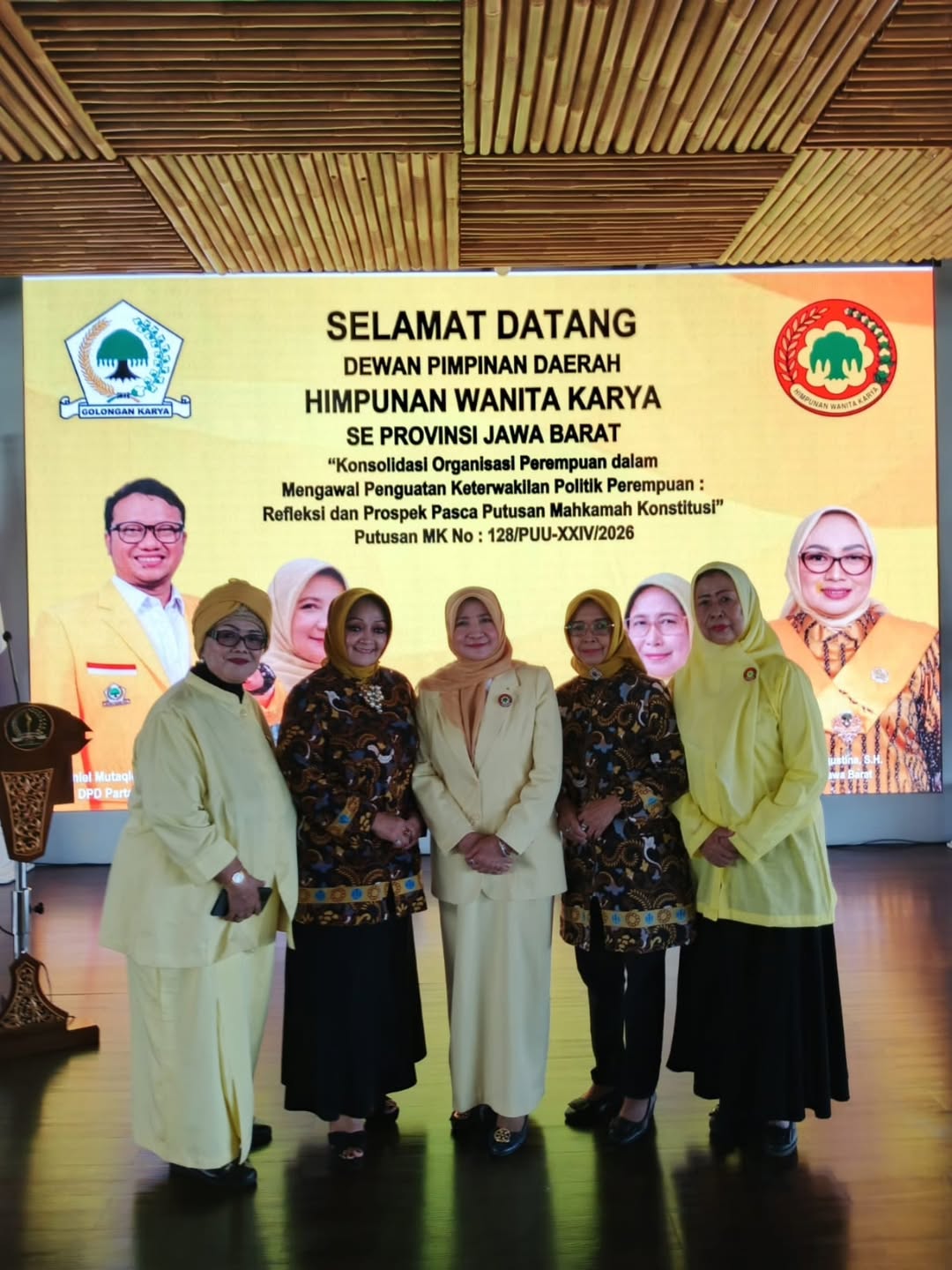 Ketua Umum BKOW Jabar Hadiri Konsolidasi DPD HWK, Perkuat Sinergi Politik Perempuan