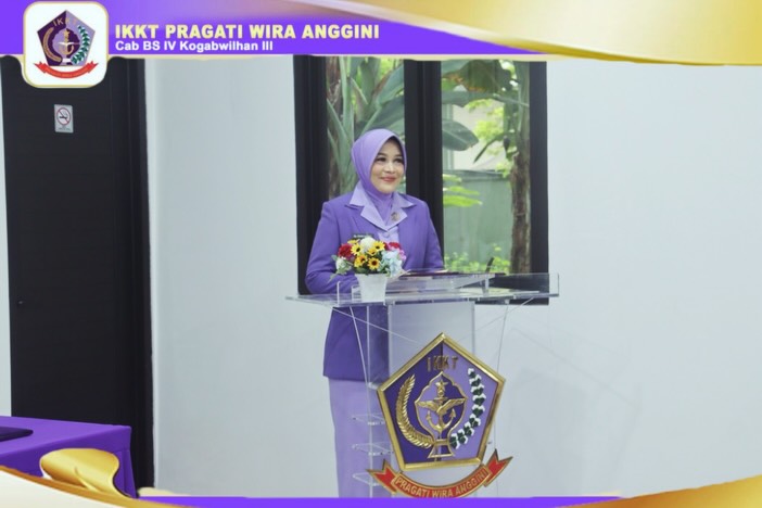 Sertijab Pengurus IKKT PWA Cabang BS IV Kogabwilhan III: Estafet Kepemimpinan untuk Organisasi yang Lebih Solid