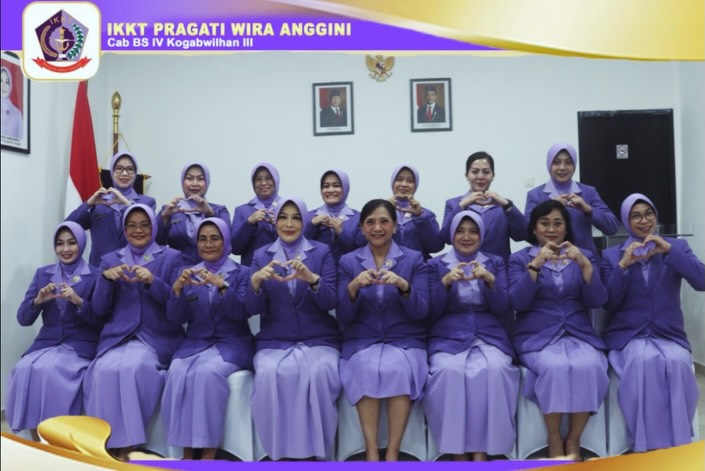 Sertijab Pengurus IKKT PWA Cabang BS IV Kogabwilhan III: Estafet Kepemimpinan untuk Organisasi yang Lebih Solid