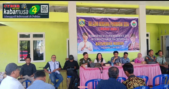Penguatan Tata Kelola Desa, Kecamatan Maesan Gelar Belajar Bersama Perangkat Desa dan BUM Desa