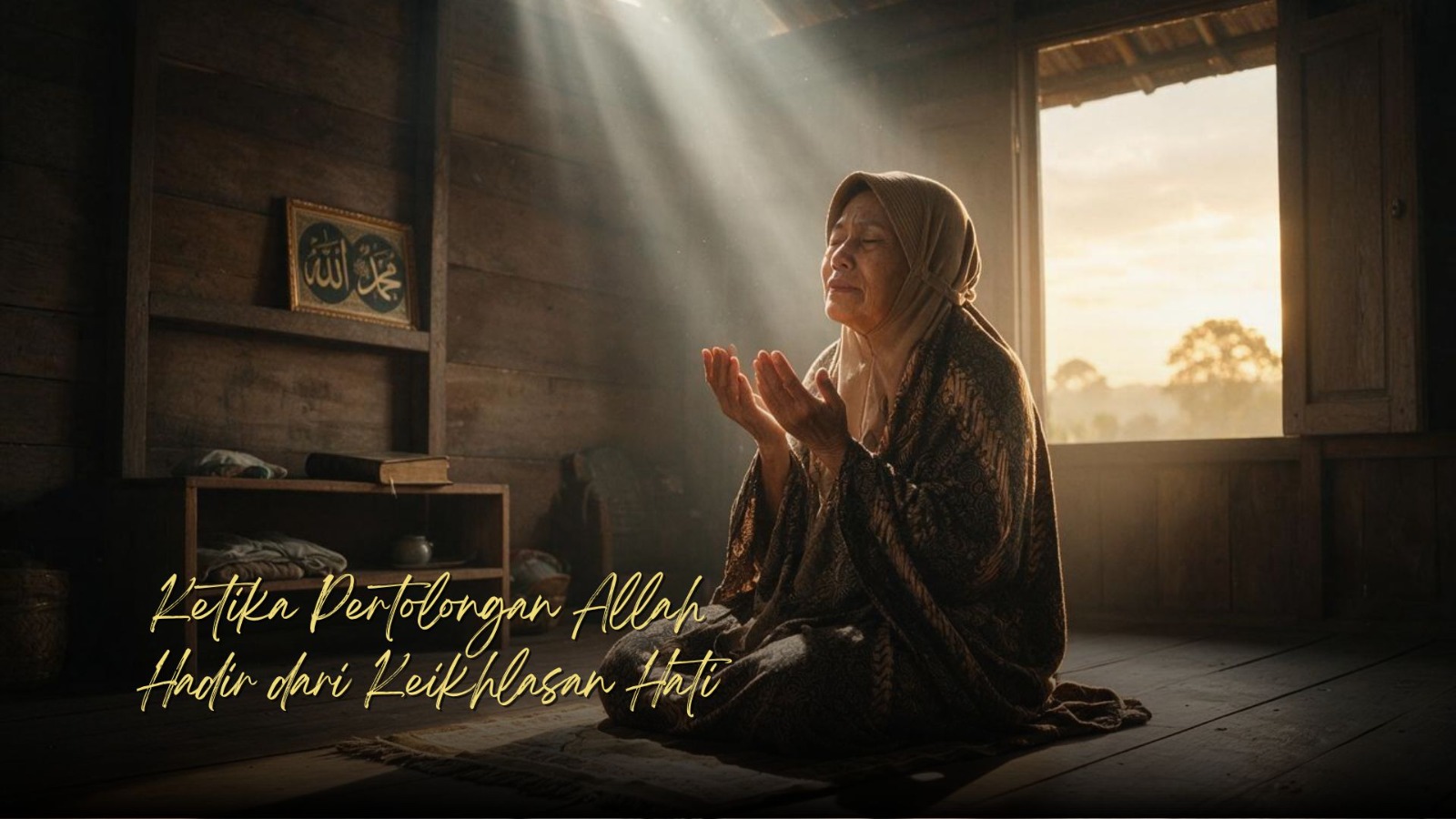 Ketika Pertolongan Allah Hadir dari Keikhlasan Hati