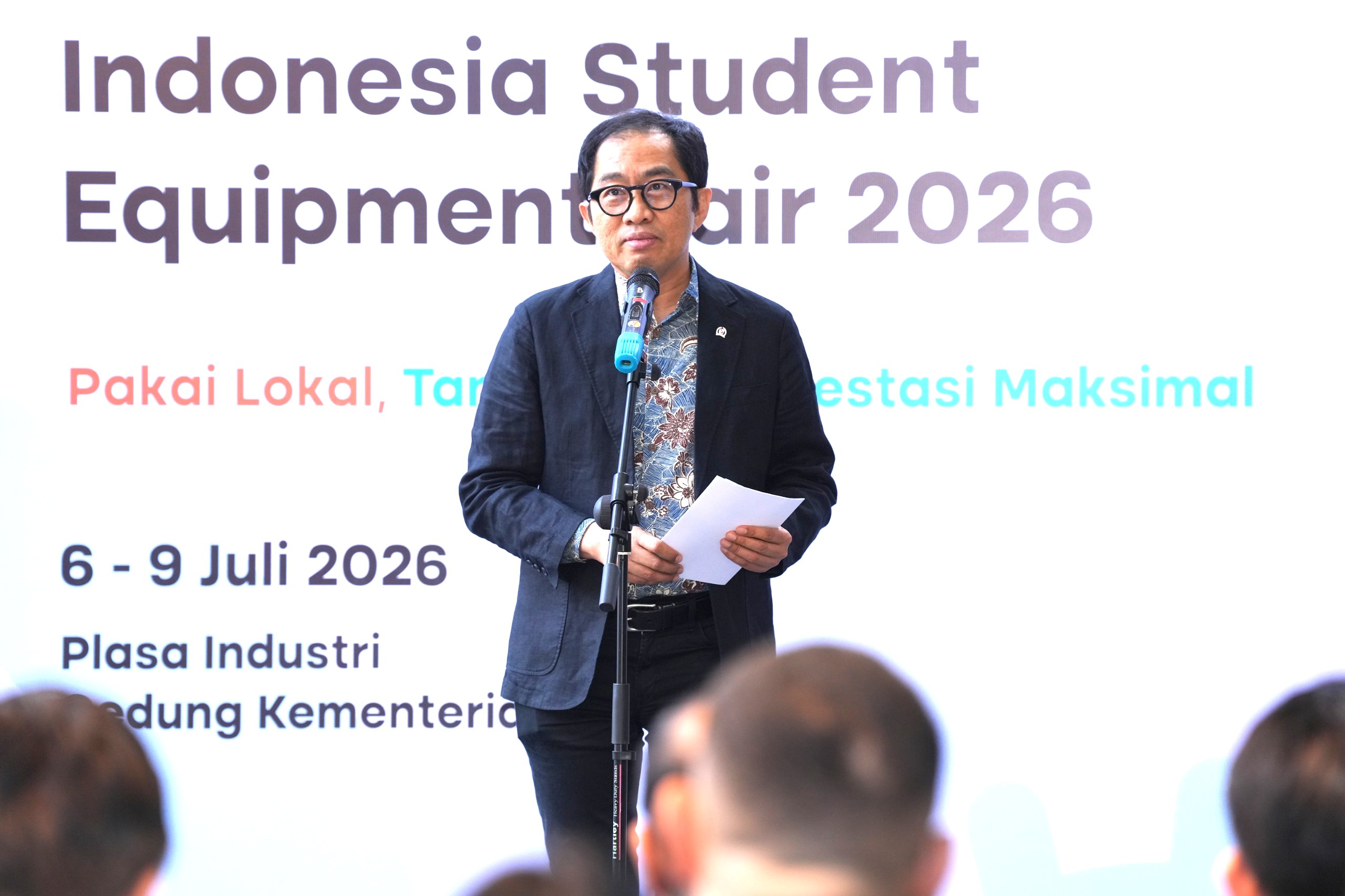 Sambut Tahun Ajaran Baru 2026/2027, Kemenperin Kampanyekan Pakai Peralatan Sekolah Lokal