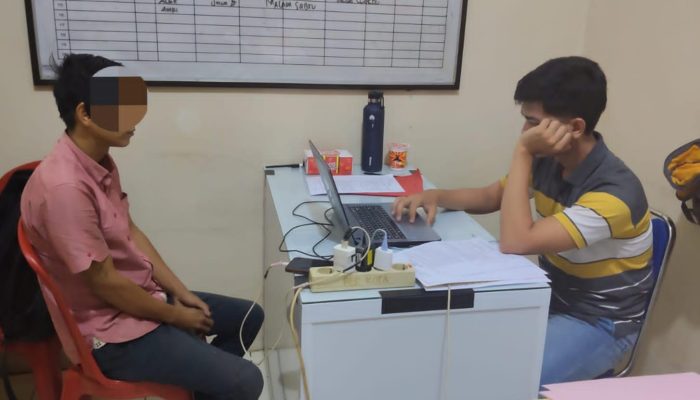 Kembali,Polsek Kotabumi Kota Ungkap Kasus Pencurian  Kompresor AC  di Kantor KONI, Satu Terduga Pelaku Diamankan