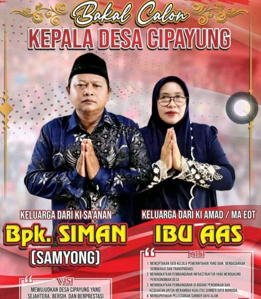 Putra Daerah Siman Alias Samyong, Siap Jadi Pemimpin Untuk Masyarakat Desa Cipayung