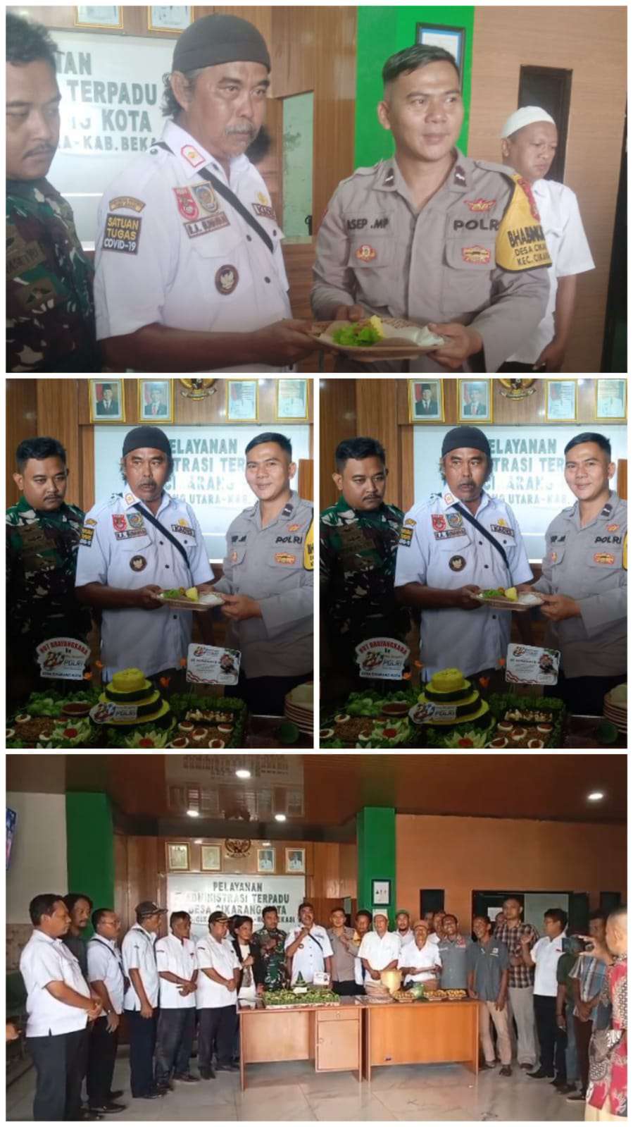 Kepala Desa Cikarang Kota H.R.A, Gunawan Ucapkan Selamat Hari Bhayangkara Ke-80, Apresiasi Dedikasi Polri Untuk Masyarakat