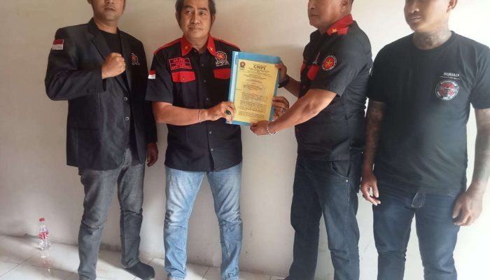 DPD GMPl, Ketua A.R. IDOL, Kabupaten Bekasi, Gelar Sertijab Lantik Ketua DPC Cikarang Utara Amir Perdian,