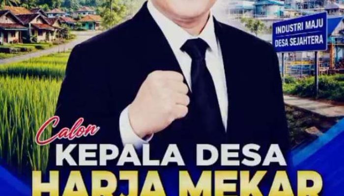 Robi Arisandi, S.Pd Siap Maju Pilkades Harja Mekar, 2026–2034, Usung Desa Bangkit Maju Sejahtera