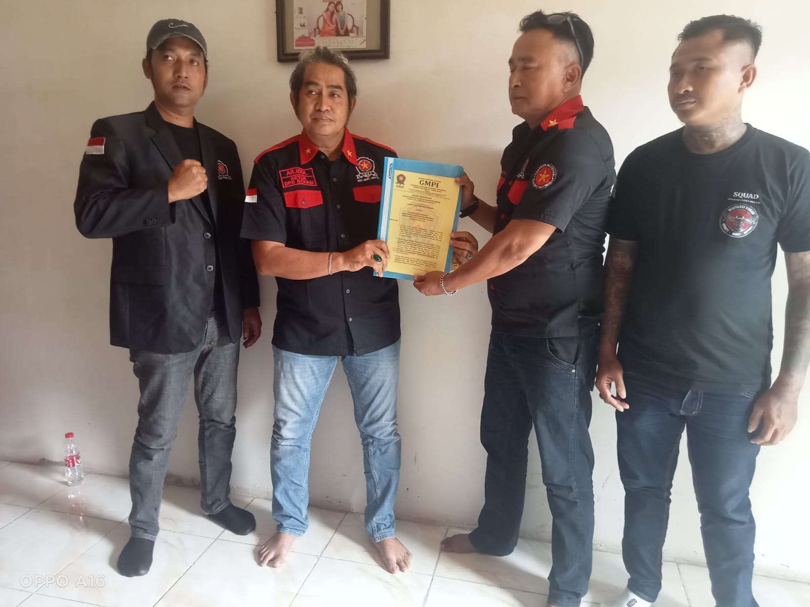 Amir Perdian Dilantik AR. IDOL Ketua DPD Kabupaten Bekasi, Serah Terima SK, Menjadi Ketua DPC GMPI Cikarang Utara