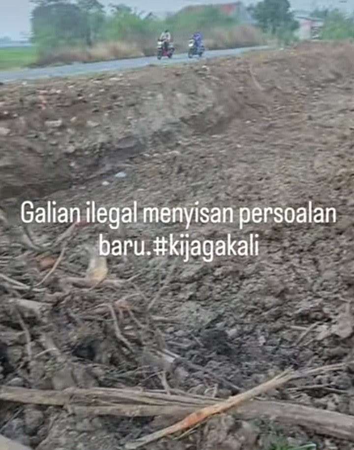 Sebuah video yang memperlihatkan galian tanah yang diduga ilegal di Kampung Pulo Nangka, Desa Sindangjaya, Kecamatan Cabangbungin, Kabupaten Bekasi, viral di media sosial dan memicu sorotan publik.