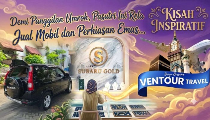 Demi Panggilan Umroh, Pasutri Ini Rela Jual Mobil dan Perhiasan Emas, Begini Kisahnya..