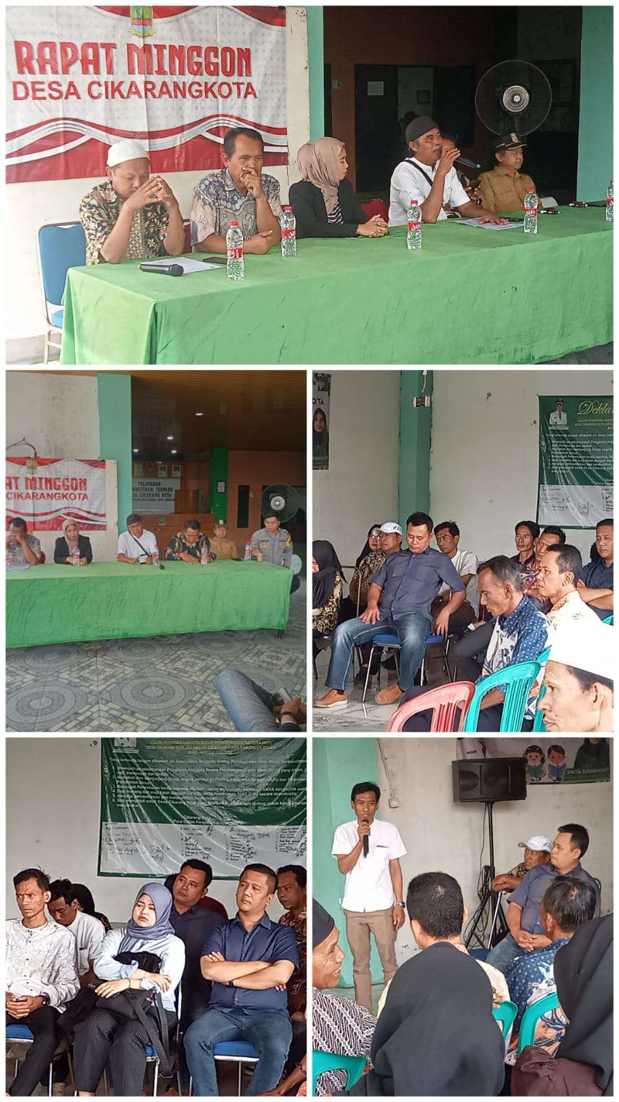 Gelar Minggon 23-07-2026, Kepala Desa Cikarang Kota Tegaskan Harus Lebih Baik Lagi Untuk Kedepannya Untuk Cikarang Kota.
