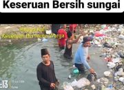 Kijaga Kali Tanpa Ada Kata Lelah Bersama Masyarakat Untuk Bersihkan Tumpukan Sampah Yang Memadati Kali Butek