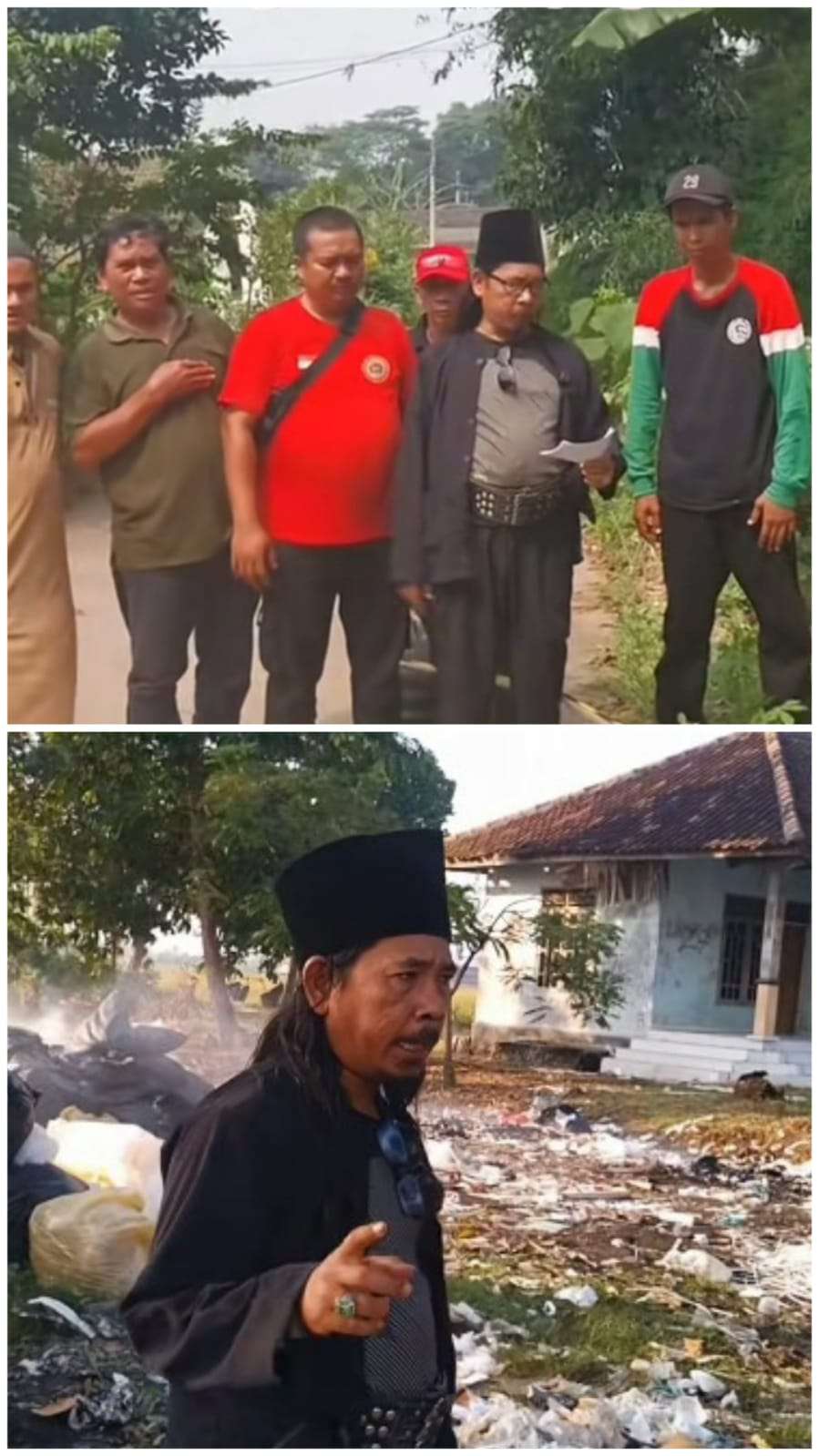 Kepedulian Kijaga Kali Terhadap Lingkungan Begitu Semangat Ajak Masyarakat Untuk Bersihkan Tumpukan Sampah Kali Butek,