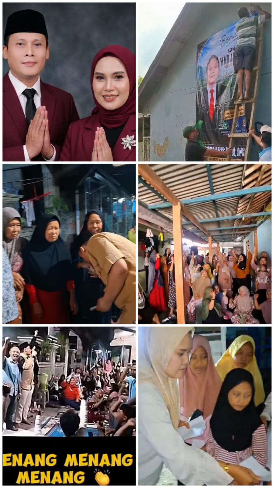 Robi Arisandi Calon Kepala Desa Harja Mekar Santuni Anak-Anak Yatim Piatu Dan Dhuafa, Karena Keperdulian Nya Yang Tulus Dan Ikhlas,