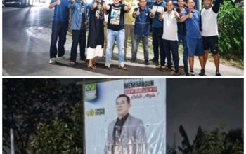 Di Iringi Ribuan Pendukung Sairan Nudiansyah S.H. Resmi Daftar Calon Kepala Desa Sukamulya,