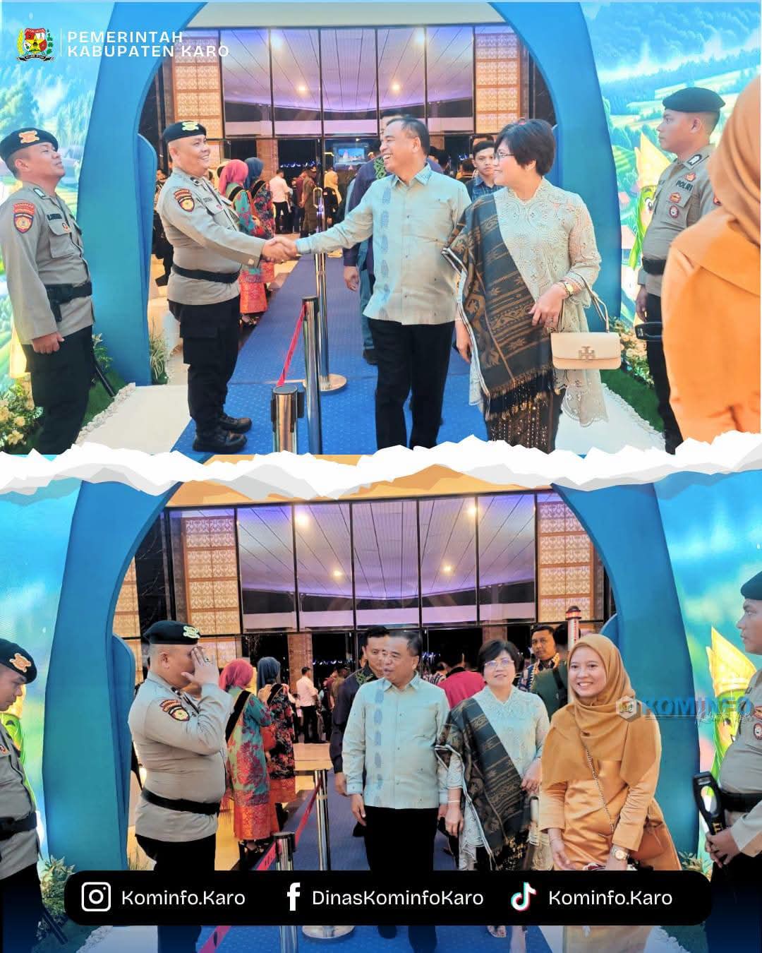 Bupati Karo Hadiri Welcome Dinner HUT APKASI ke-26 Tahun 2026 di Deli Serdang