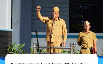 Bupati Karo Pimpin Apel Gabungan ASN di Lingkungan Pemkab Karo