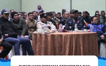 Bupati Karo Bersama Forkopimda dan Masyarakat Nobar Final Piala Dunia 2026