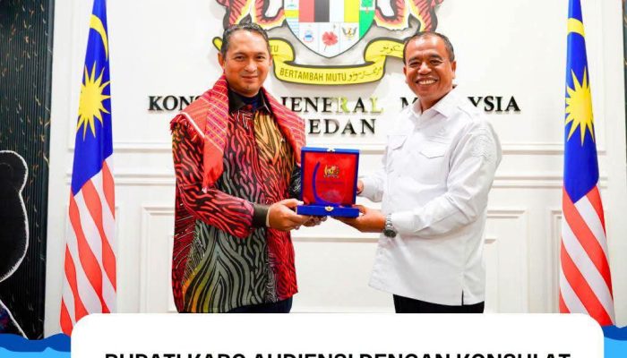 Bupati Karo Audiensi Dengan Konsulat Jenderal Malaysia Di Medan