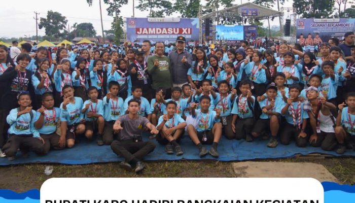 Bupati Karo Hadiri Rangkaian Kegiatan Jamda Pramuka Sumatera Utara XI Tahun 2026