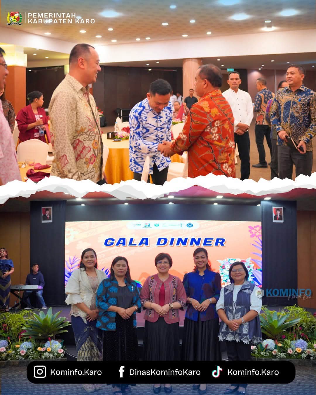 Bupati Karo Ajak Mitra Internasional dan Dunia Usaha Berkolaborasi Membangun Karo pada Gala Dinner FBB 2026