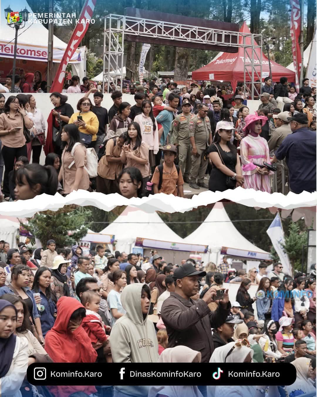 Antusiasme Masyarakat Meledak di Festival Bunga dan Buah Kabupaten Karo Tahun 2026 Antusiasme Masyarakat Meledak di Festival Bunga dan Buah Kabupaten Karo Tahun 2026