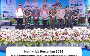 Hari Krida Pertanian 2026 Jadi Momentum Perkuat Kedaulatan Pangan dan Kesejahteraan Petani Karo