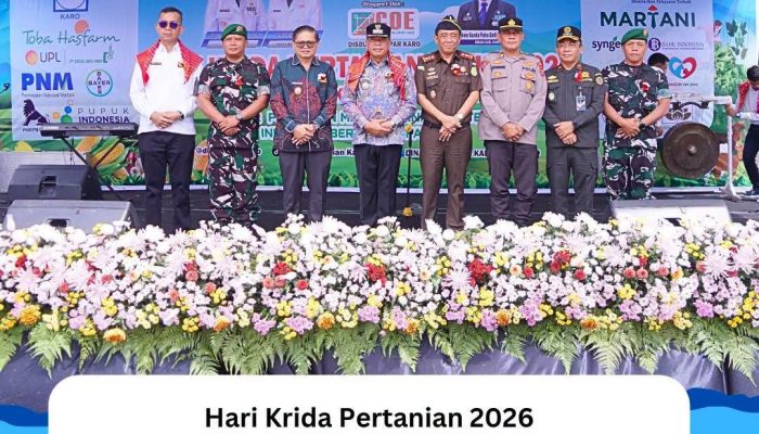Hari Krida Pertanian 2026 Jadi Momentum Perkuat Kedaulatan Pangan dan Kesejahteraan Petani Karo