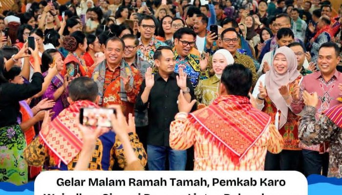 Gelar Malam Ramah Tamah, Pemkab Karo Wujudkan Sinergi Pangan Lintas Pulau dengan Kota Palangka Raya