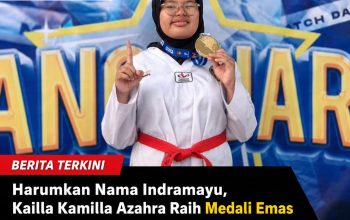 Harumkan Nama Indramayu, Kailla Kamilla Azahra Raih Medali Emas Taekwondo di Kejurnas Perang Bintang 2