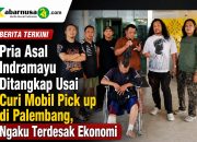 Pria Asal Indramayu Ditangkap Usai Curi Mobil Pick up di Palembang, Ngaku Terdesak Ekonomi