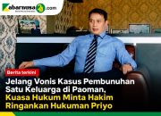Jelang Vonis Kasus Pembunuhan Satu Keluarga di Paoman, Kuasa Hukum Minta Hakim Ringankan Hukuman Priyo