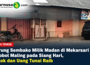 Warung Sembako Milik Madan di Mekarsari Dibobol Maling pada Siang Hari, Rokok dan Uang Tunai Raib