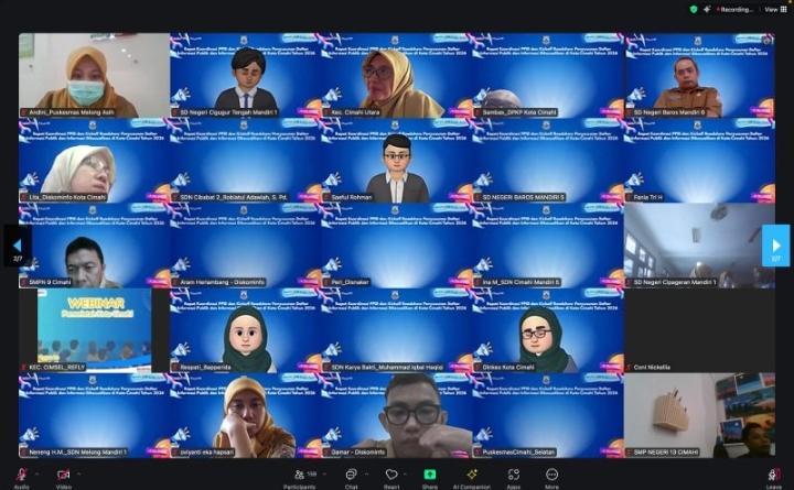 Pemkot Cimahi Perkuat Keterbukaan Informasi Publik, Diskominfo Kick Off Roadshow Penyusunan DIP dan DIK 2026