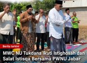 MWC NU Tukdana Ikuti Istighosah dan Salat Istisqa Bersama PWNU Jabar di Lahan Kedelai Sukamulya