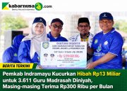 Pemkab Indramayu Kucurkan Hibah Rp13 Miliar untuk 3.611 Guru Madrasah Diniyah, Masing-masing Terima Rp300 Ribu per Bulan
