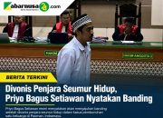 Divonis Penjara Seumur Hidup, Priyo Bagus Setiawan Nyatakan Banding