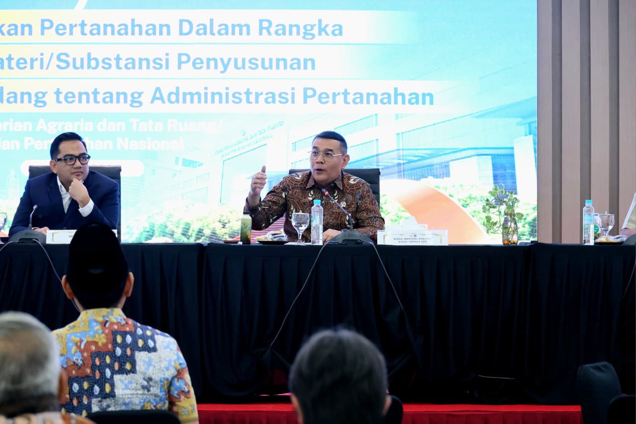 Wamen ATR/BPN Ossy: RUU Administrasi Pertanahan untuk Wujudkan Sistem Pertanahan yang Lebih Baik