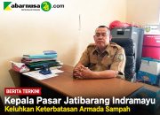 Kepala Pasar Jatibarang Indramayu Keluhkan Keterbatasan Armada Sampah